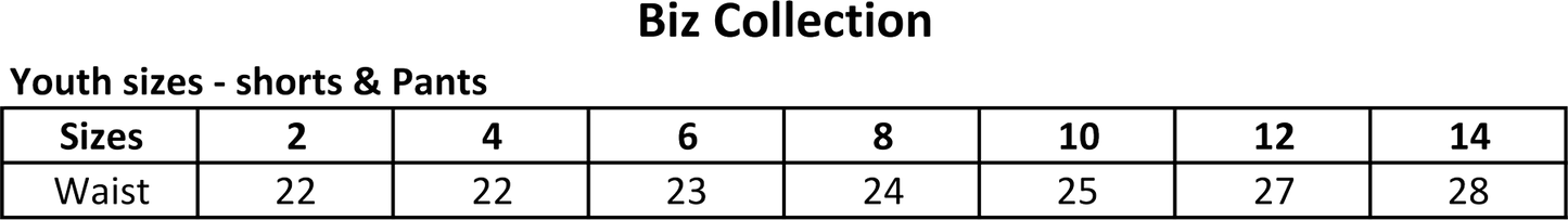 Uniform Sizing Charts
